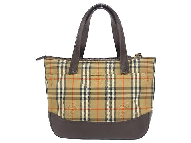 Burberry Nova Check Shadow Horse Pattern Handbag - view 3
