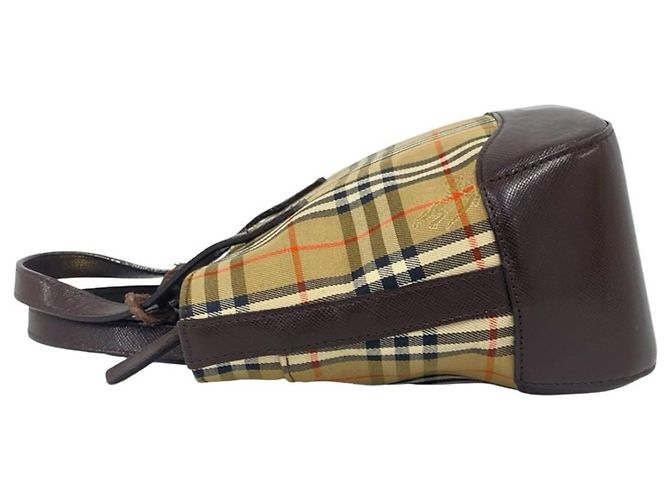 Burberry Nova Check Shadow Horse Pattern Handbag - view 5