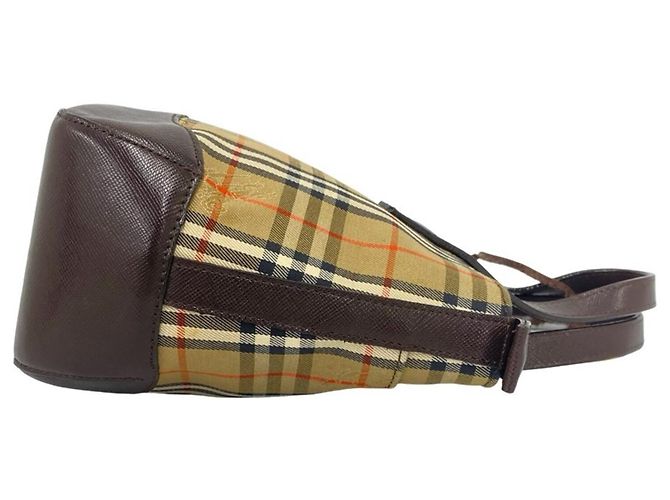 Burberry Nova Check Shadow Horse Pattern Handbag - view 6