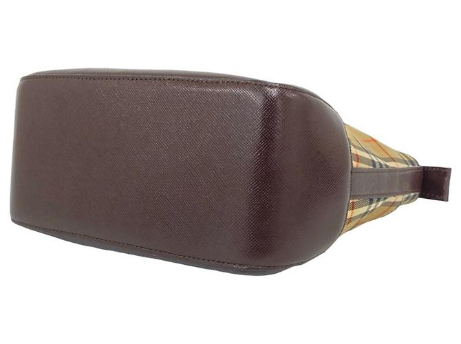 Burberry Nova Check Shadow Horse Pattern Handbag - view 8