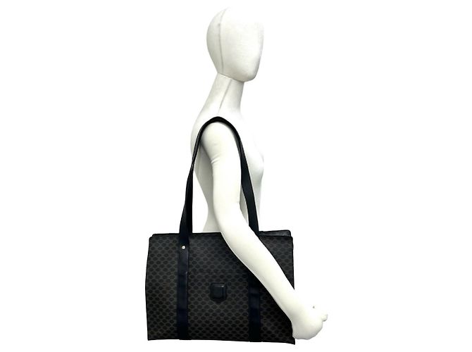Edge Céline CELINE Vintage Macadam Blazon Pattern Tote Bag - view 2