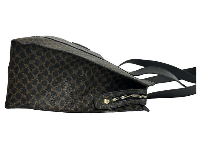 Edge Céline CELINE Vintage Macadam Blazon Pattern Tote Bag - view 6