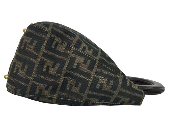Borsa Fendi Vintage Zucca FF Pattern - vista 6