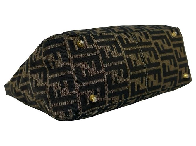 Borsa Fendi Vintage Zucca FF Pattern - vista 7