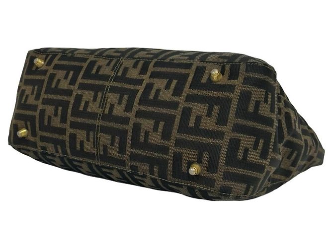 Borsa Fendi Vintage Zucca FF Pattern - vista 8