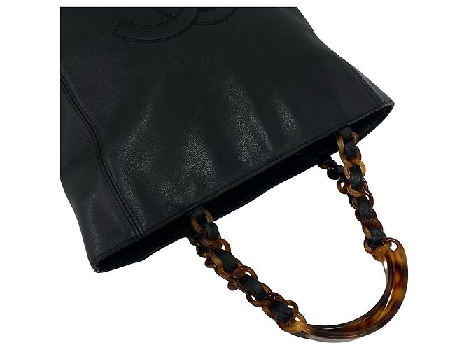 Chanel Vintage Coco Mark Handtasche - Ansicht 4