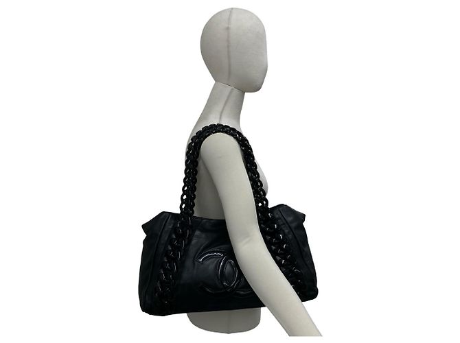 Chanel Coco Mark Leder Tote Bag - Ansicht 2