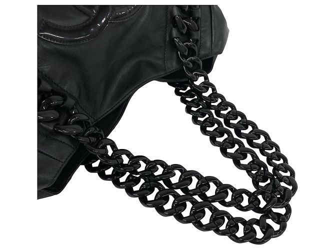 Chanel Coco Mark Leder Tote Bag - Ansicht 4