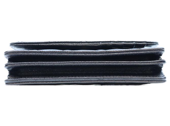 Borsa a tracolla Mini Chain Wallet in pelle caviar nera Chanel - vista 5