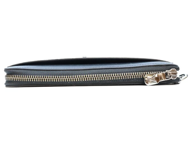 Carteira Longa Louis Vuitton Black Monogram Eclipse Zippy Dragonne - vista 3