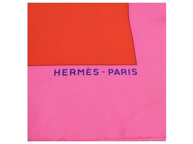 Trim Hermès Pañuelo de seda Hermes Cuirs du Desert - vista 6