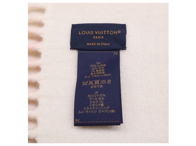 Sciarpa Stole in misto cashmere Louis Vuitton - vista 6