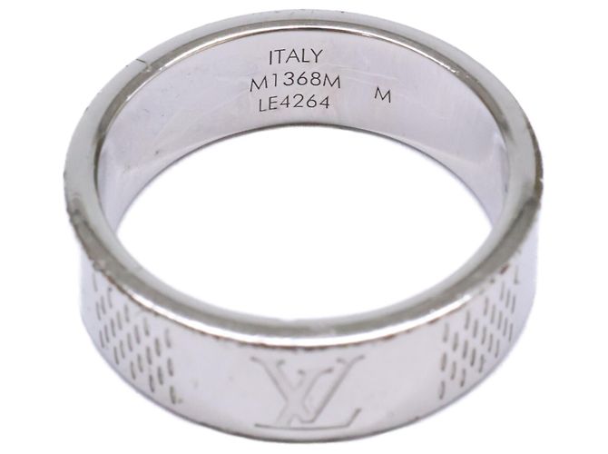 Louis Vuitton M1368M Damier Staple Thin Ring - vista 6