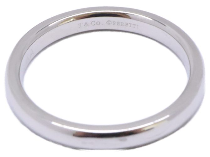 Autre Marque Tiffany & Co. Ehering aus Pt950 Platin - Ansicht 7