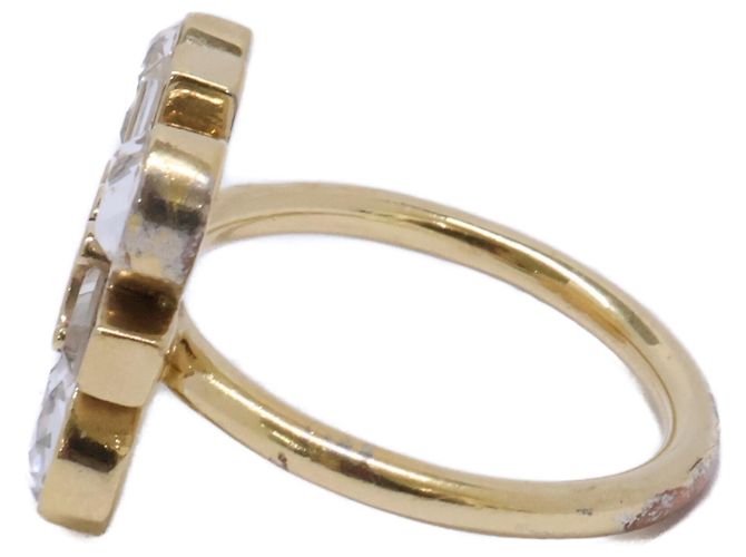 Céline Celine Daisy Band Ring in Gold - Ansicht 2