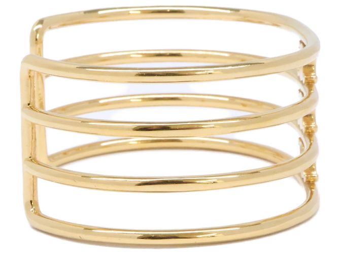 Céline Bracciale Rigido CELINE Triomphe Cage C2 Colore Oro da Donna - vista 3