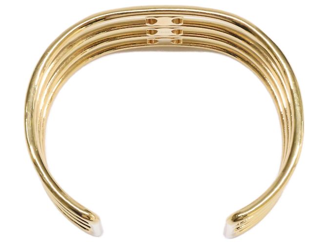 Céline Bracciale Rigido CELINE Triomphe Cage C2 Colore Oro da Donna - vista 6