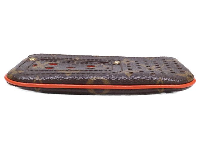 Louis Vuitton Pochette Clé Perfo Monogram Canvas Key Case Wallet - vue 3