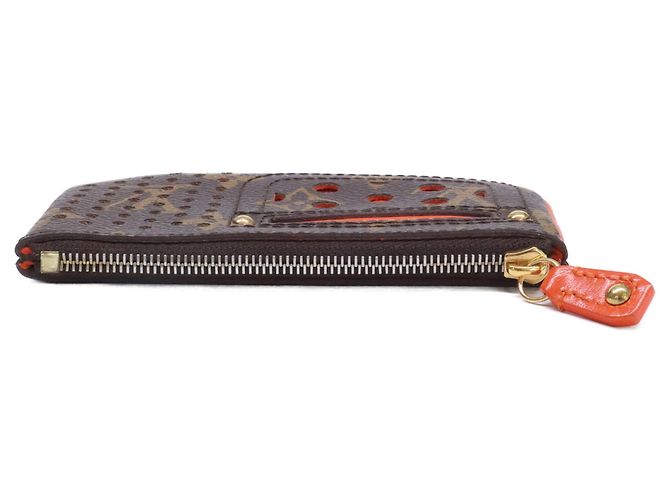 Louis Vuitton Pochette Clé Perfo Monogram Canvas Key Case Wallet - vue 5