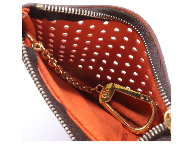 Louis Vuitton Pochette Clé Perfo Monogram Canvas Key Case Wallet - vue 7