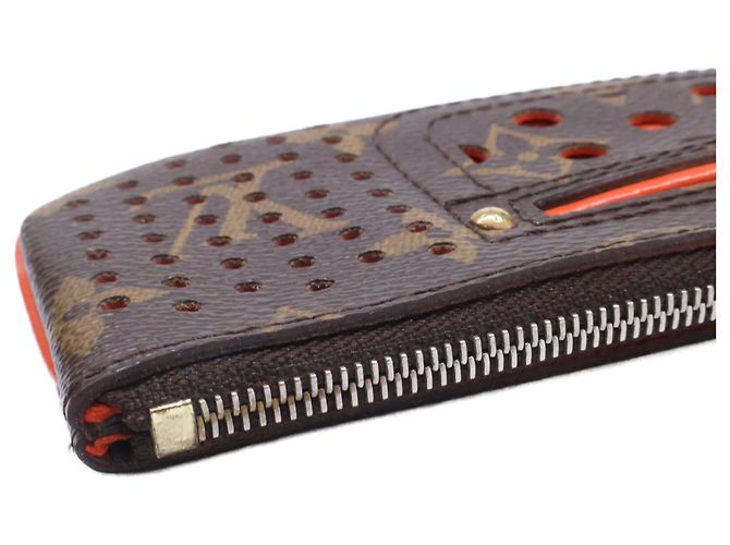 Louis Vuitton Pochette Clé Perfo Monogram Canvas Key Case Wallet - vue 9