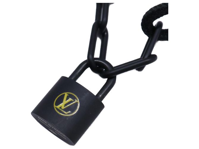 Lockit Bracciale con Charms Louis Vuitton Nero - vista 6