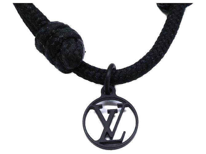 Lockit Bracciale con Charms Louis Vuitton Nero - vista 7
