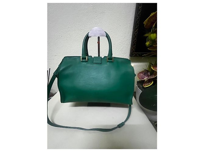 Autre Marque Saint Laurent Sac De Jour Nano - Piel Verde - vista 2