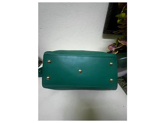 Autre Marque Saint Laurent Sac De Jour Nano - Piel Verde - vista 3