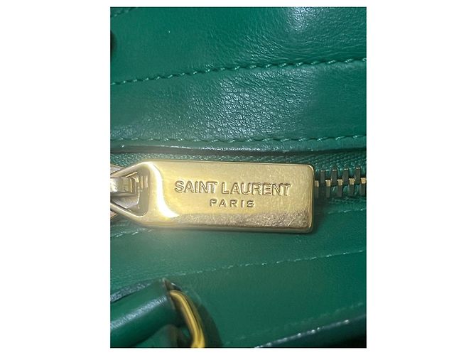 Autre Marque Saint Laurent Sac De Jour Nano - Piel Verde - vista 5