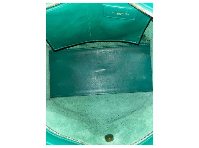 Autre Marque Saint Laurent Sac De Jour Nano - Piel Verde - vista 7