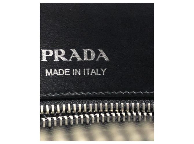 Prada City Calf Bolso Tote Estampado Llamas - vista 5