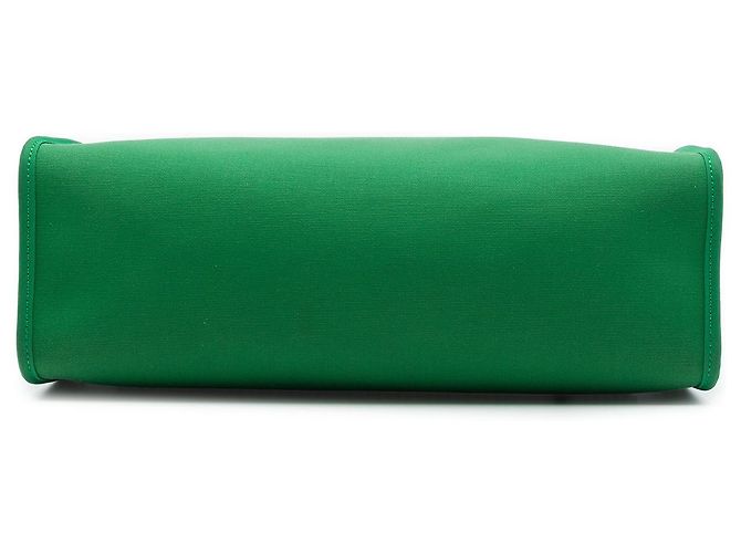 Hermès Green Toile Herbag Zip 31 - vista 3