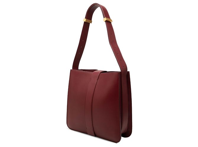 Borsa a tracolla Bottega Veneta Marie in nappa rossa - vista 2