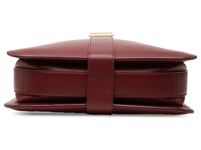 Borsa a tracolla Bottega Veneta Marie in nappa rossa - vista 3