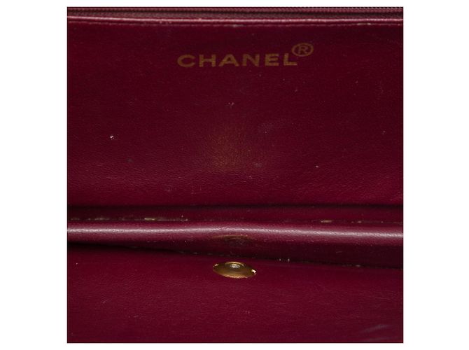 Chanel Black Medium CC Quilted Lambskin Full Flap - vista 4
