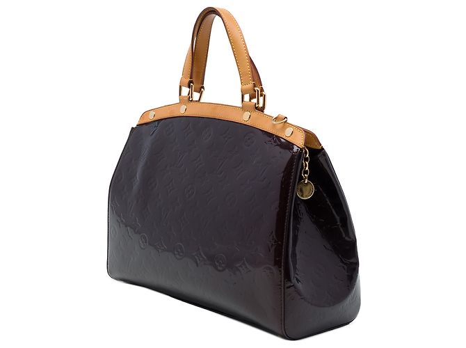 Louis Vuitton Purple Monogram Vernis Brea GM - vista 2