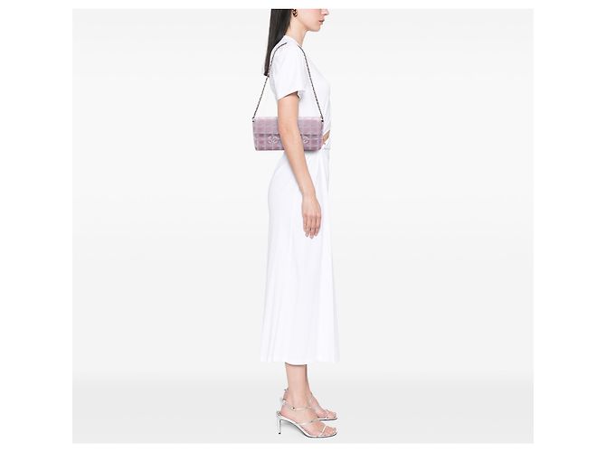 Chanel Pink New Travel Line Nylon East West Flap - vista 5