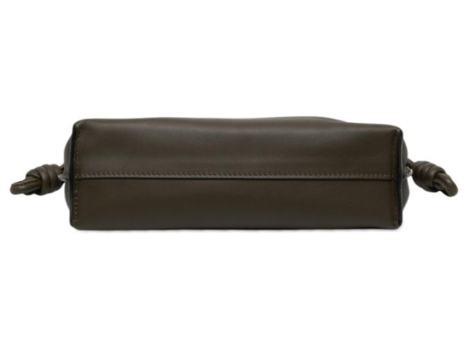 Clutch Mini Nappa Flamenco Knot LOEWE Marrón - vista 3