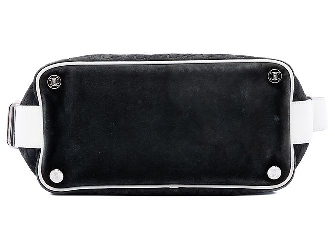 Céline Bolso de hombro Celine Black C Macadam de gamuza - vista 3
