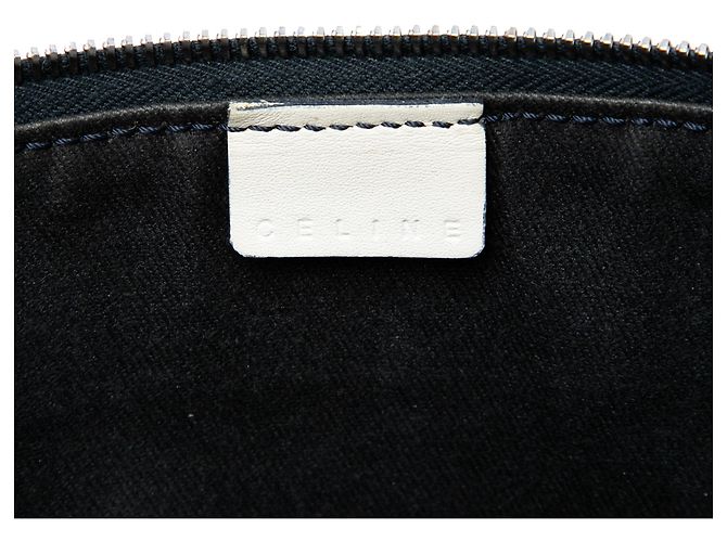 Céline Bolso de hombro Celine Black C Macadam de gamuza - vista 5