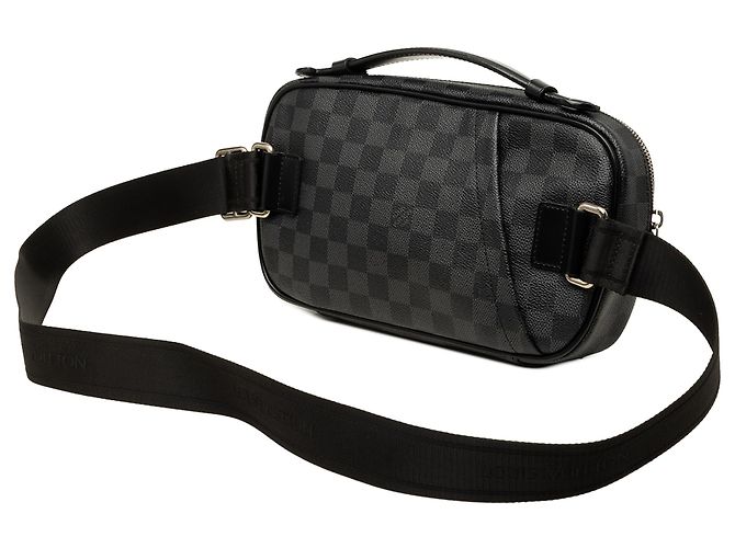 Louis Vuitton Black Damier Graphite Ambler - vista 2