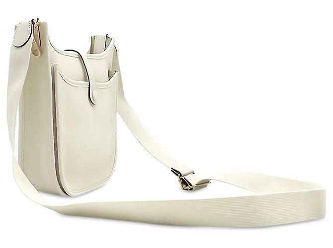 Hermès White Clemence Evelyne 23 - vue 2
