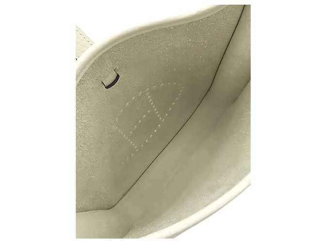 Hermès White Clemence Evelyne 23 - vue 4