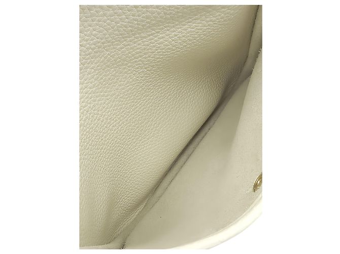 Hermès White Clemence Evelyne 23 - vue 7