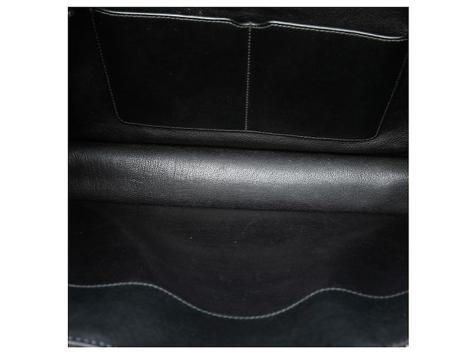 Mala de Negócios Prada em Saffiano Preto - vista 4