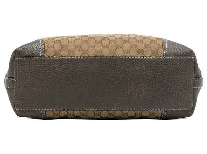 Gucci Sunset Tote aus beigem GG Canvas - Ansicht 3