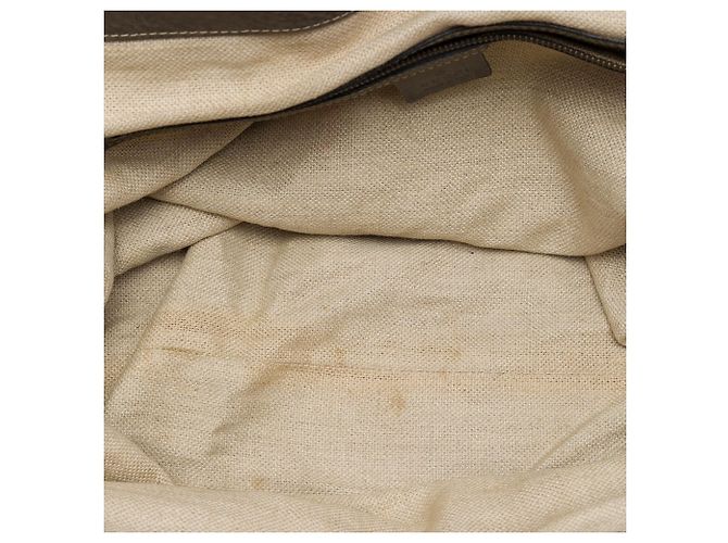Gucci Sunset Tote aus beigem GG Canvas - Ansicht 4