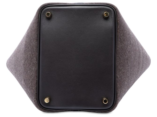 Hermès Brown Felt and Swift Picotin Lock 18 - vue 3