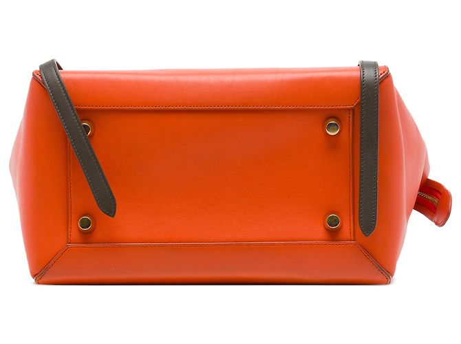 Belt Bag Céline Celine Mini Tricolor Leder Gürteltasche Orange - Ansicht 3